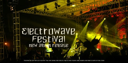 MGF Elektrix Wizards Font Poster 10