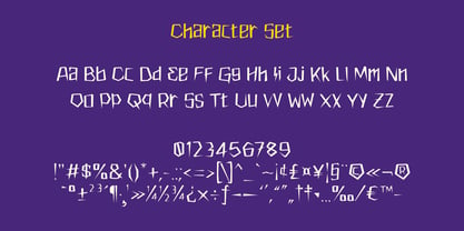 MGF Elektrix Wizards Font Poster 2