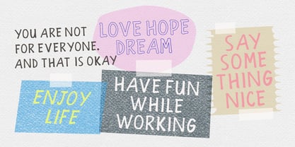 Strawberry Frosty Font Poster 2