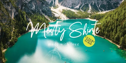 Elegi Skintific Font Poster 3