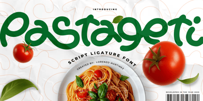 Pastageti Font Poster 1