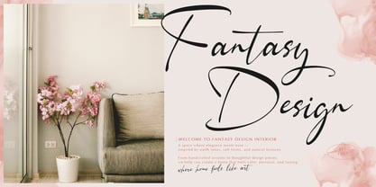 Chaerty Mellorind Font Poster 5