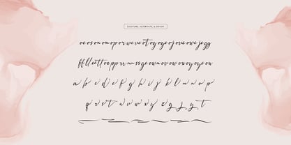 Chaerty Mellorind Font Poster 12