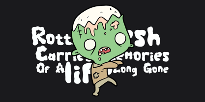 Blob Freak Font Poster 3