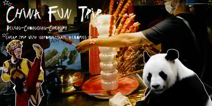 Bad Hours Font Poster 7