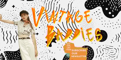 Bad Hours Font Poster 4