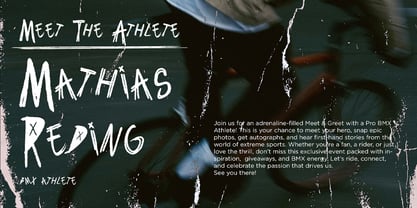 Bad Hours Font Poster 6