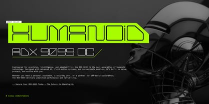 Arxenon Font Poster 6