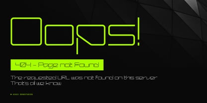 Arxenon Font Poster 3