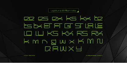 Arxenon Font Poster 12