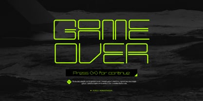 Arxenon Font Poster 4