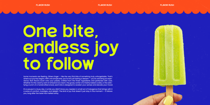 Bloker Font Poster 9