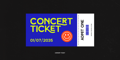 Bloker Font Poster 12