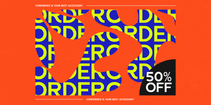 Bloker Font Poster 4