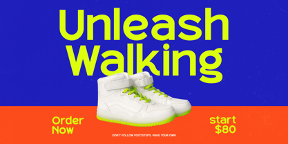 Bloker Font Poster 8