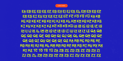 Bloker Font Poster 11