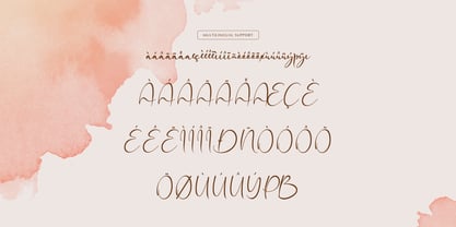 Vangella Sealed Font Poster 11