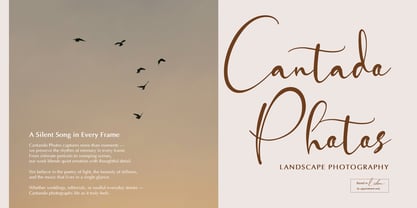 Vangella Sealed Font Poster 3