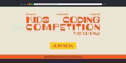 MGF Goblockie Font Poster 7