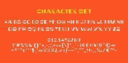 MGF Goblockie Font Poster 2