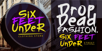 Ancient Flames Font Poster 4