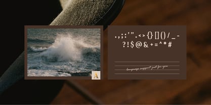 Loafhaus Font Poster 3