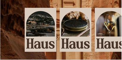 Loafhaus Font Poster 8