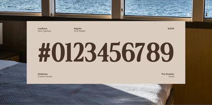 Loafhaus Font Poster 4