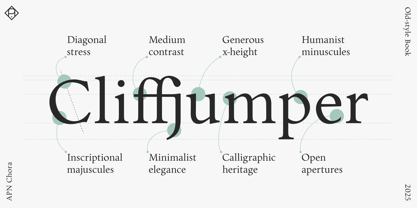 APN Chora Font Poster 10