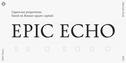 APN Chora Font Poster 12