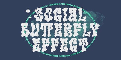 MC Vealleaes Font Poster 2