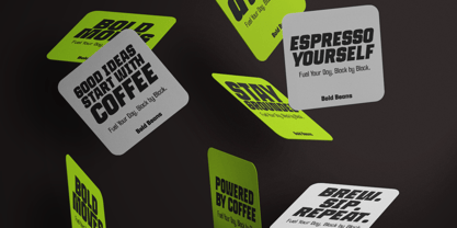 Overblox Font Poster 6