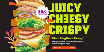 Overblox Font Poster 4