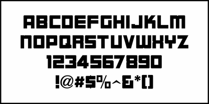 Criminal Activity JNL Font Poster 3