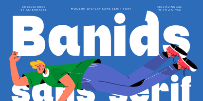 Banids Font Poster 1