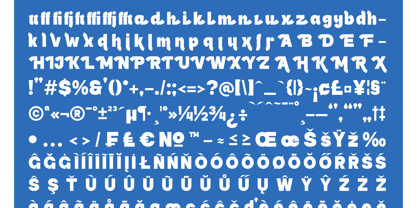 Banids Font Poster 15