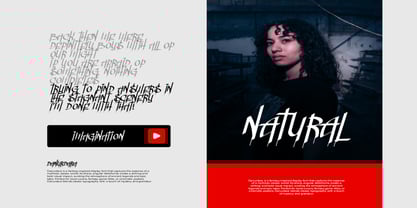 Danurdara Font Poster 10