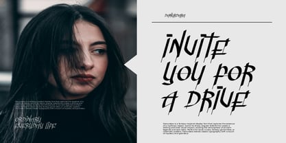 Danurdara Font Poster 2