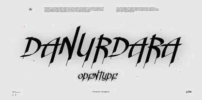 Danurdara Font Poster 5