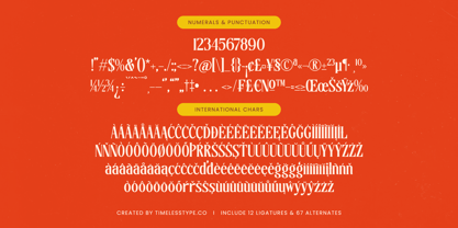 Sunkis Display Font Poster 14