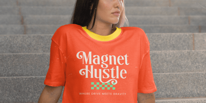 Sunkis Display Font Poster 9