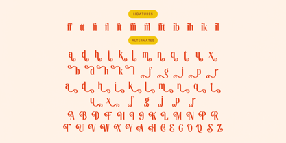 Sunkis Display Font Poster 15