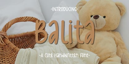 Balita Font Poster 1