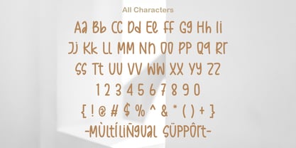 Balita Font Poster 9