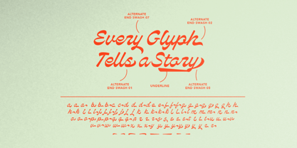 Crudents Font Poster 8