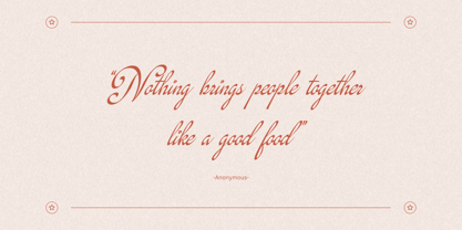 Rinapelle Script Font Poster 12