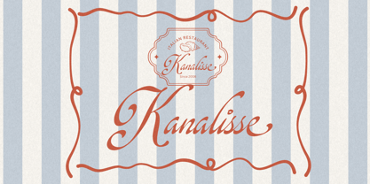Rinapelle Script Font Poster 11