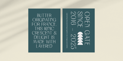 Costare Slorun Font Poster 4