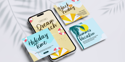 Bellustro Font Poster 8