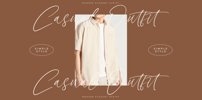 Qarlesya Font Poster 5